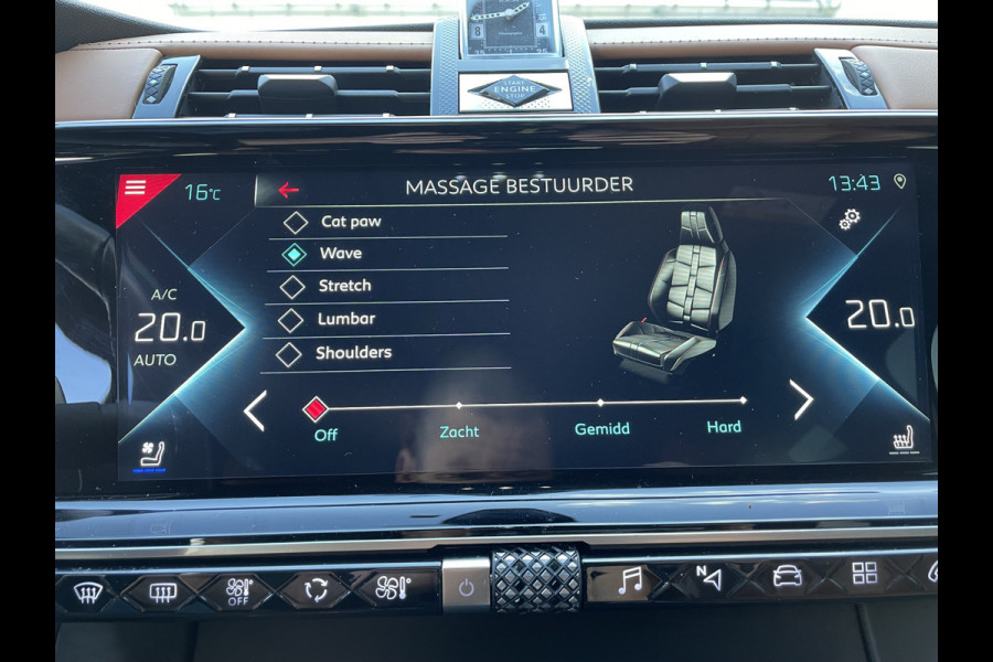 DS Ds 7 Crossback 225pk E-Tense Opera (Elektrisch Schuif/Kantel Dak - NightVision - Leder incl koeling/verwarming/massage/geheugen - 360gr Camera