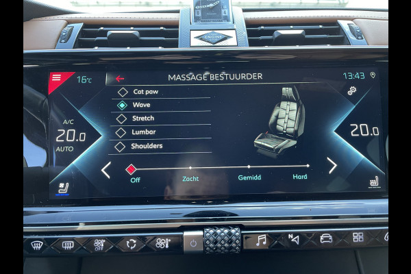 DS Ds 7 Crossback 225pk E-Tense Opera (Elektrisch Schuif/Kantel Dak - NightVision - Leder incl koeling/verwarming/massage/geheugen - 360gr Camera