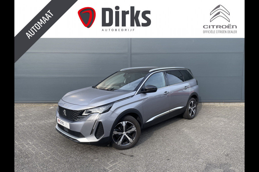 Peugeot 5008 130pk GT 7-zits (Camera - Keyless Entry - Adaptieve Cruise Controle - 18"incl 4S - LED - Parkeersensoren V+A)