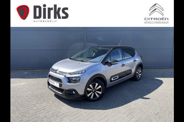 Citroën C3 82pk Max (Camera - Keyless Entry - Navigatie - Apple Carplay - Automatische Airco - LED - Parkeersensoren)