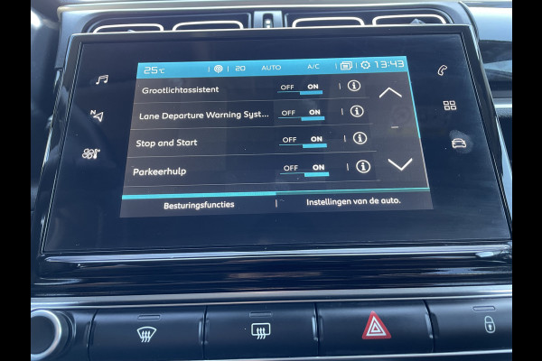 Citroën C3 82pk Max (Camera - Keyless Entry - Navigatie - Apple Carplay - Automatische Airco - LED - Parkeersensoren)