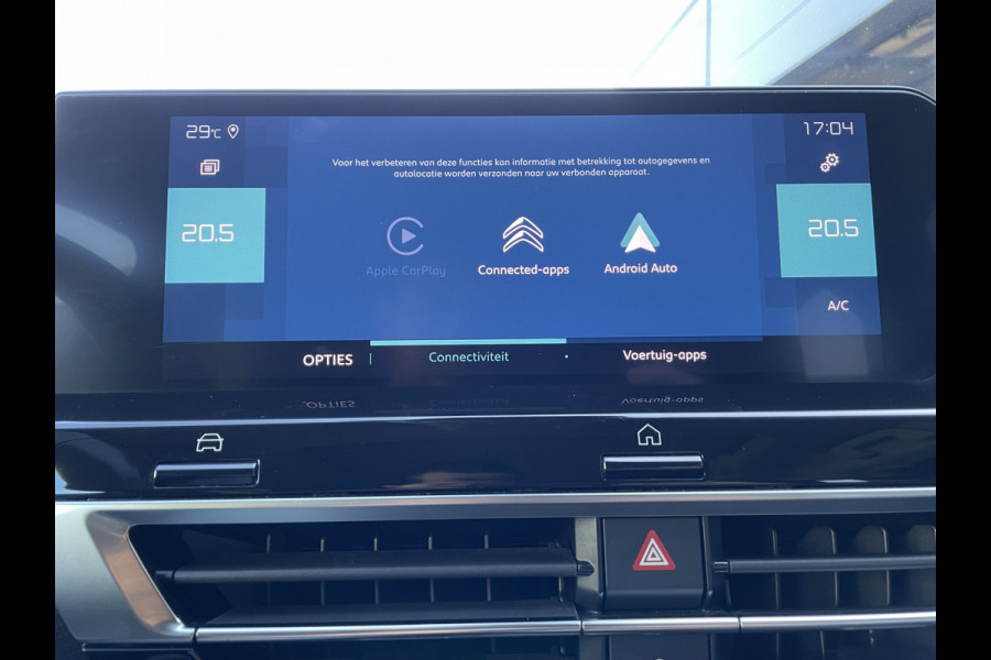 Citroën Ë-C4 Shine Pack 50 kWh (Elektrisch Schuifdak - Stoelverwarming - Camera - Keyless Entry - Leder - 360gr Camera - Parkeersensoren V+A