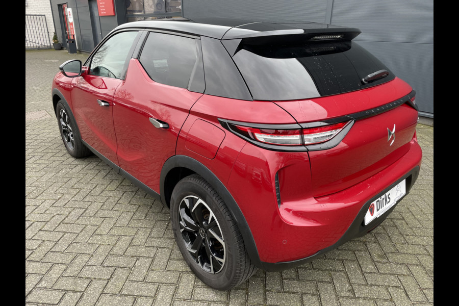 DS Ds 3 Crossback 100pk Performance Line (Camera - Stoelverwarming - Automatische Airco - Navigatie - Apple Carplay)