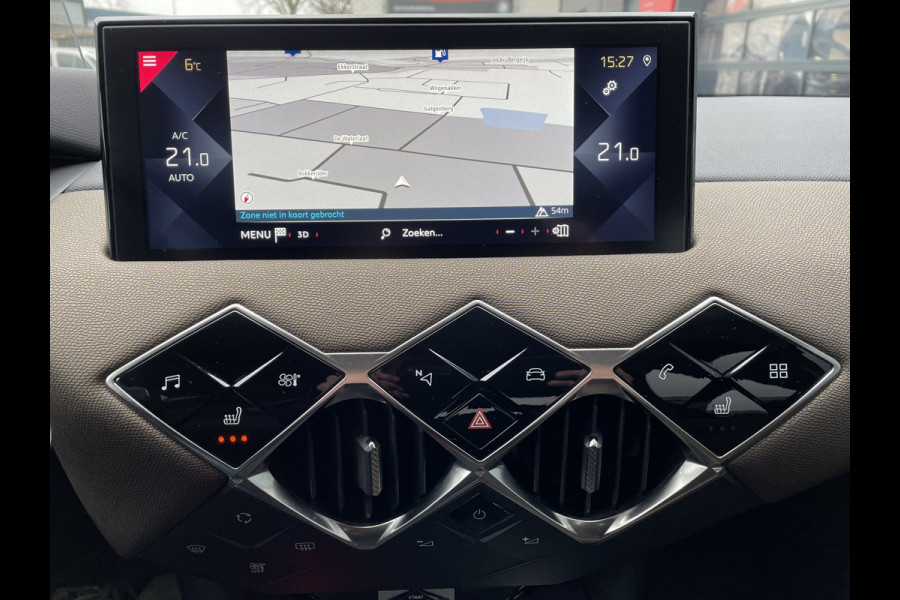 DS Ds 3 Crossback 100pk Performance Line (Camera - Stoelverwarming - Automatische Airco - Navigatie - Apple Carplay)