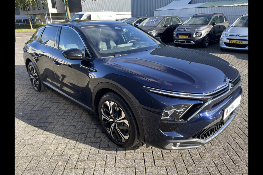 Citroën C5 X 225pk Hybrid Shine Pack (Elektrisch Schuifdak - Leder incl verwarming/geheugen - HiFi - Elektrische Klep - 360gr Camera - Adapti