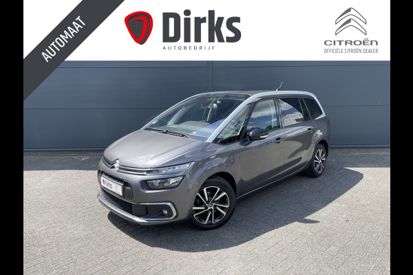 Citroën Grand C4 Spacetourer 130pk Shine (Camera - Keyless Entry - Parkeersensoren V+A - Dodehoek detectie - Automatisch Parkeren - Navigatie - Apple Carplay
