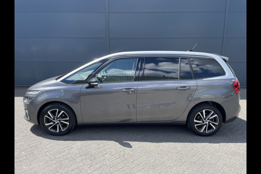Citroën Grand C4 Spacetourer 130pk Shine (Camera - Keyless Entry - Parkeersensoren V+A - Dodehoek detectie - Automatisch Parkeren - Navigatie - Apple Carplay