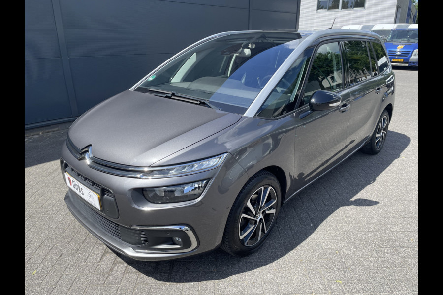 Citroën Grand C4 Spacetourer 130pk Shine (Camera - Keyless Entry - Parkeersensoren V+A - Dodehoek detectie - Automatisch Parkeren - Navigatie - Apple Carplay