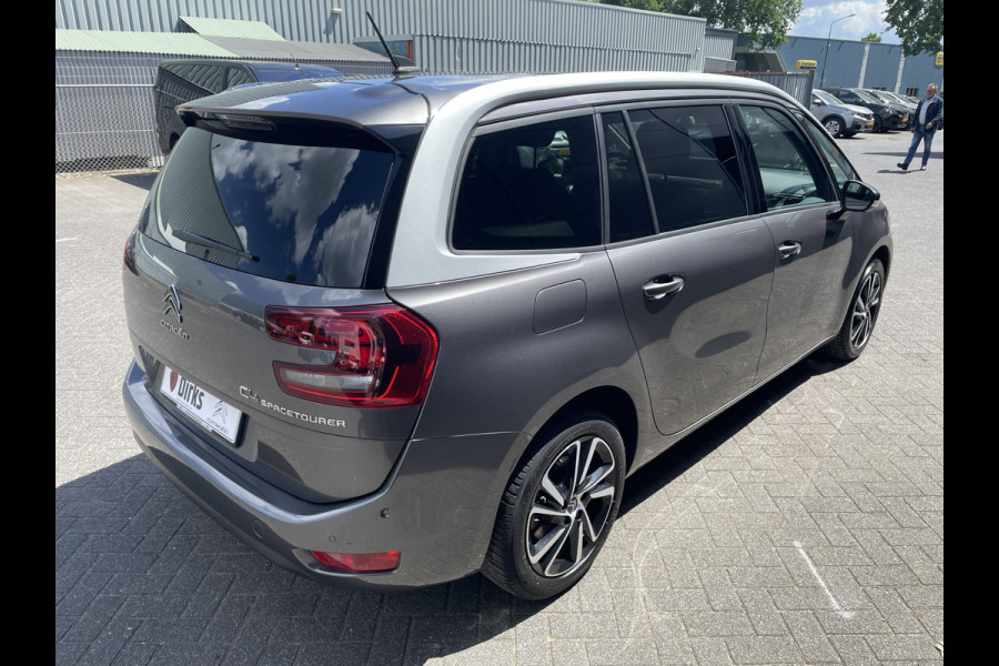 Citroën Grand C4 Spacetourer 130pk Shine (Camera - Keyless Entry - Parkeersensoren V+A - Dodehoek detectie - Automatisch Parkeren - Navigatie - Apple Carplay