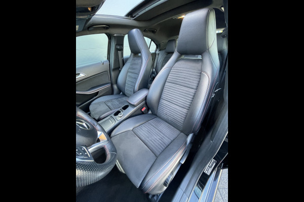 Mercedes-Benz A-Klasse 160 Ambition (Elektrisch Schuifdak - LED koplampen - AMG pakket - Navigatie - Parkeersensoren V+A - Airco - Sportstoelen)