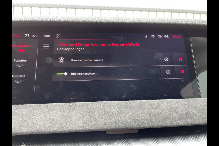 DS DS 4 225pk E-Tense Performance Line+ (Trekhaak - NightVision - Focal Electra - 20" - 360gr Camera - Two Tone - Elektrische Klep -  Ad