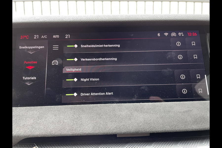 DS DS 4 225pk E-Tense Performance Line+ (Trekhaak - NightVision - Focal Electra - 20" - 360gr Camera - Two Tone - Elektrische Klep -  Ad