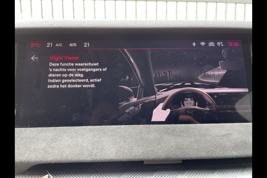 DS DS 4 225pk E-Tense Performance Line+ (Trekhaak - NightVision - Focal Electra - 20" - 360gr Camera - Two Tone - Elektrische Klep -  Ad