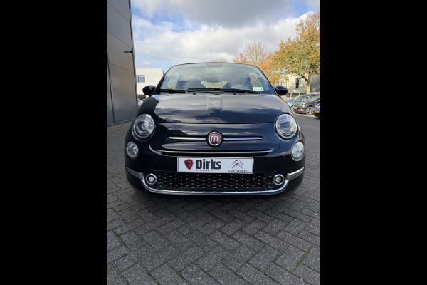 Fiat 500 70pk Hybrid Dolcevita (Automatische Airco - Navigatie - 16" velgen - Panoramadak - Apple Carplay - Parkeersensoren - Leder/stof)