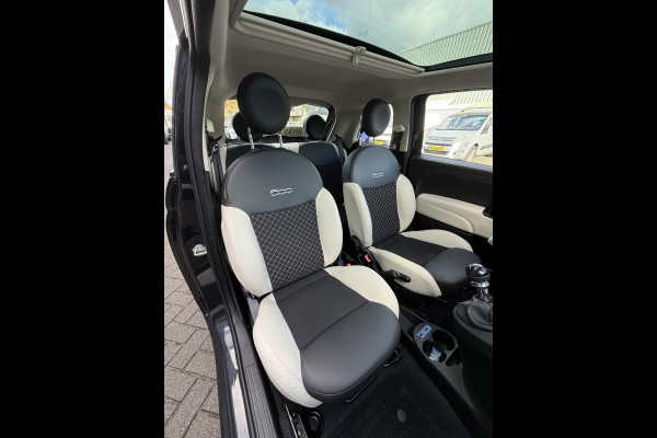 Fiat 500 70pk Hybrid Dolcevita (Automatische Airco - Navigatie - 16" velgen - Panoramadak - Apple Carplay - Parkeersensoren - Leder/stof)
