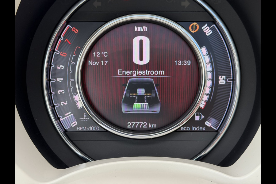 Fiat 500 70pk Hybrid Dolcevita (Automatische Airco - Navigatie - 16" velgen - Panoramadak - Apple Carplay - Parkeersensoren - Leder/stof)