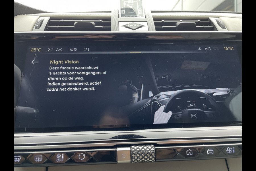 DS DS 7 300pk 4x4 Opéra (Elektrisch Schuifdak - Leder incl verwarming/koeling/massage/geheugen - NightVision - Focal Elektra - 360GR Cam