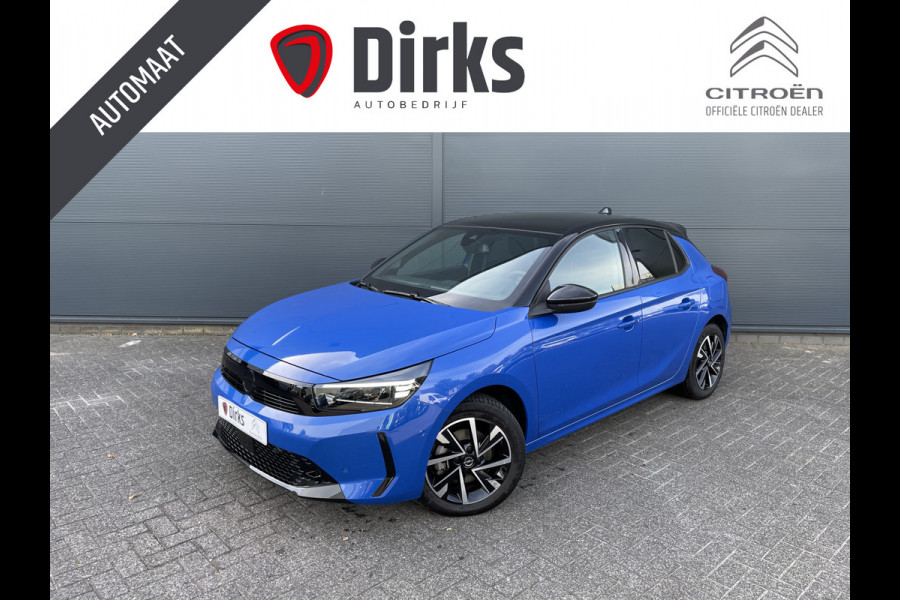 Opel Corsa 130pk GS (Panoramadak - Camera - Keyless Entry - Stoel-/-stuurverwarming - Parkeersensoren V+A - LED - Automatische Airco - Navi