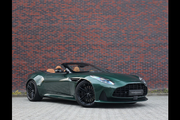 Aston Martin DB12 Volante 4.0 V8 | Green over tan - B&W