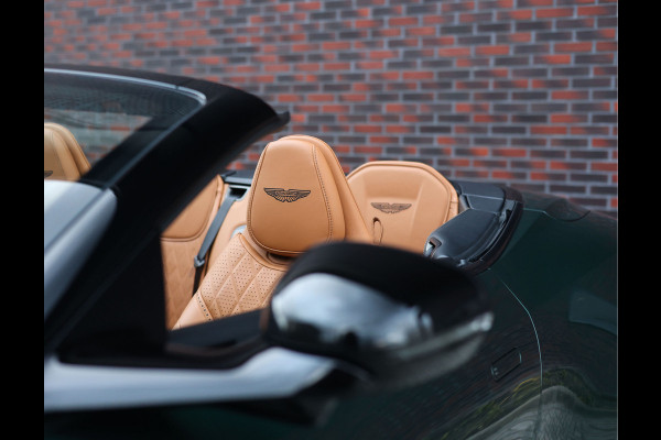 Aston Martin DB12 Volante 4.0 V8 | Green over tan - B&W