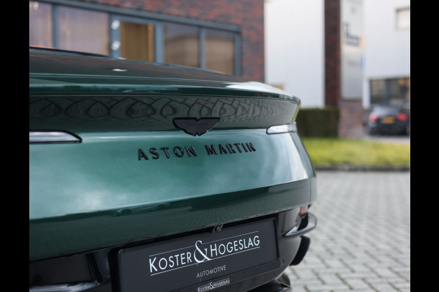 Aston Martin DB12 Volante 4.0 V8 | Green over tan - B&W