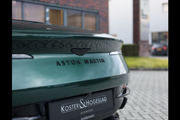 Aston Martin DB12 Volante 4.0 V8 | Green over tan - B&W