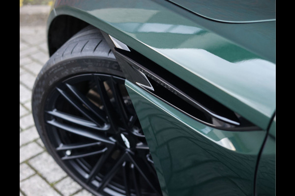 Aston Martin DB12 Volante 4.0 V8 | Green over tan - B&W