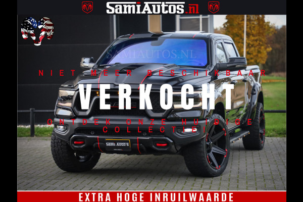 Dodge Ram 1500 HULK | 5.7 V8 | REBEL | WIDEBODY | LUCHTVERING | PANODAK | BREEDSET WIELEN | MEGA DIK | CREWCAB | DUBBELE CABINE | DC 5 PERSOONS | TOP CONDITIE | EERSTE EIGENAAR |