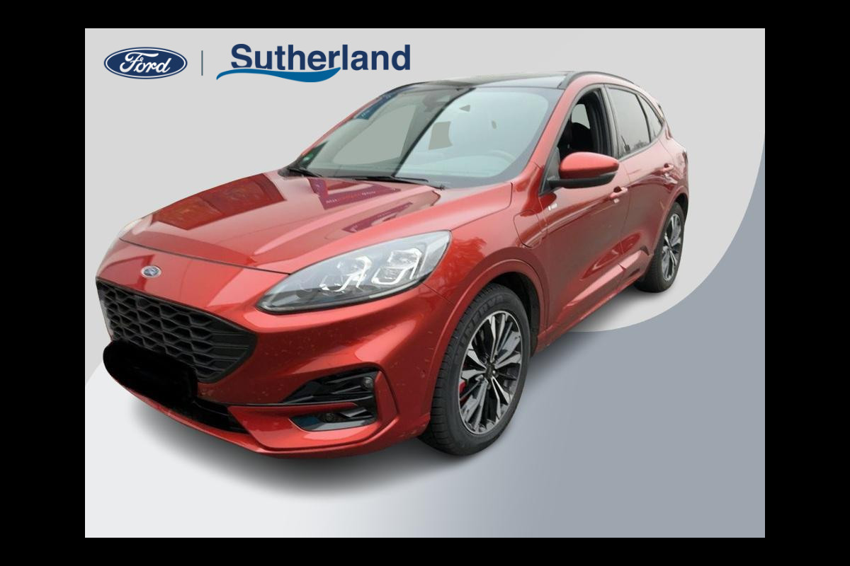 Ford Kuga 2.5 PHEV ST-Line X | Wegklapbare trekhaak | Panoramadak | Speciale kleur "Sedona Orange" | Winter Pack | Rode remklauwen