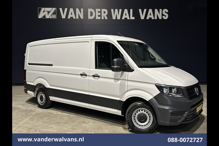 Volkswagen Crafter 2.0 TDI 140pk L3H2 (oude L2H1) Euro6 # Airco | Navigatie | Apple Carplay | Android auto parkeersensoren, 3000kg trekvermogen