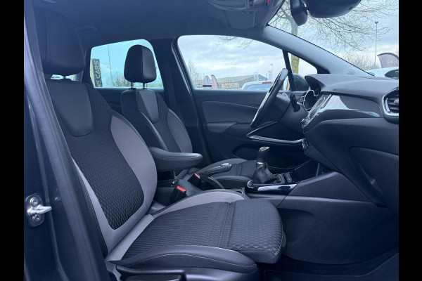 Opel Crossland X 1.2 Turbo Innovation 2e Eigenaar,110pk,Camera,Navi,Dealer Onderhouden,Head-Up,Stoelverw,Stuurverw,N.A.P,Pdc V+A,Lm velgen,Distributie recent vv,Apk tot 04-2026