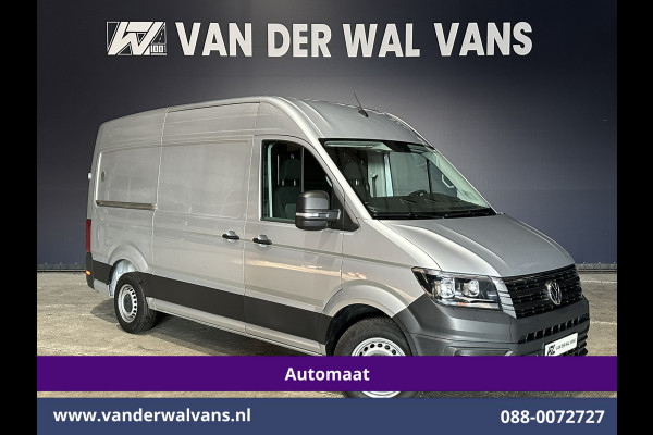 Volkswagen Crafter 2.0 TDI 141pk Automaat L3H3 L2H2 Euro6 Airco | Camera | Navigatie | Cruisecontrol | Stoelverwarming | Apple Carplay Parkeersensoren, 3000kg trekvermogen