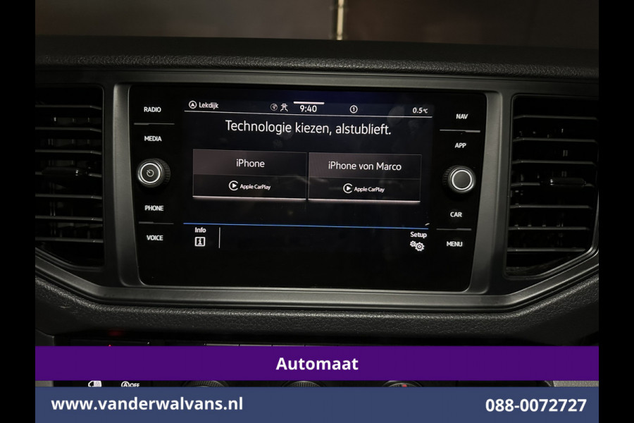 Volkswagen Crafter 2.0 TDI 141pk Automaat L3H3 L2H2 Euro6 Airco | Camera | Navigatie | Cruisecontrol | Stoelverwarming | Apple Carplay Parkeersensoren, 3000kg trekvermogen