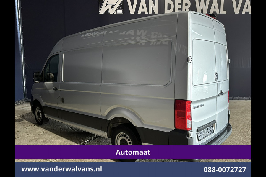 Volkswagen Crafter 2.0 TDI 141pk Automaat L3H3 L2H2 Euro6 Airco | Camera | Navigatie | Cruisecontrol | Stoelverwarming | Apple Carplay Parkeersensoren, 3000kg trekvermogen