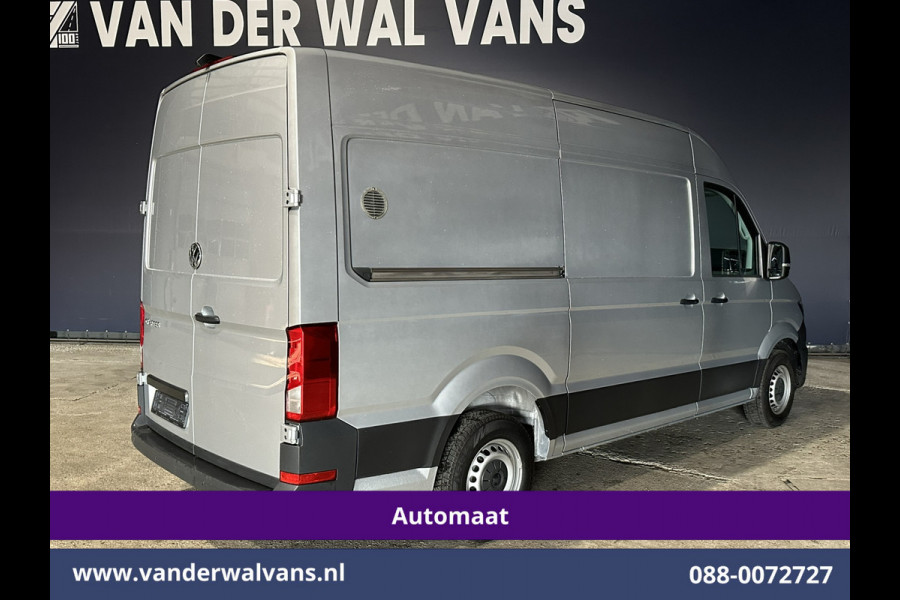 Volkswagen Crafter 2.0 TDI 141pk Automaat L3H3 L2H2 Euro6 Airco | Camera | Navigatie | Cruisecontrol | Stoelverwarming | Apple Carplay Parkeersensoren, 3000kg trekvermogen