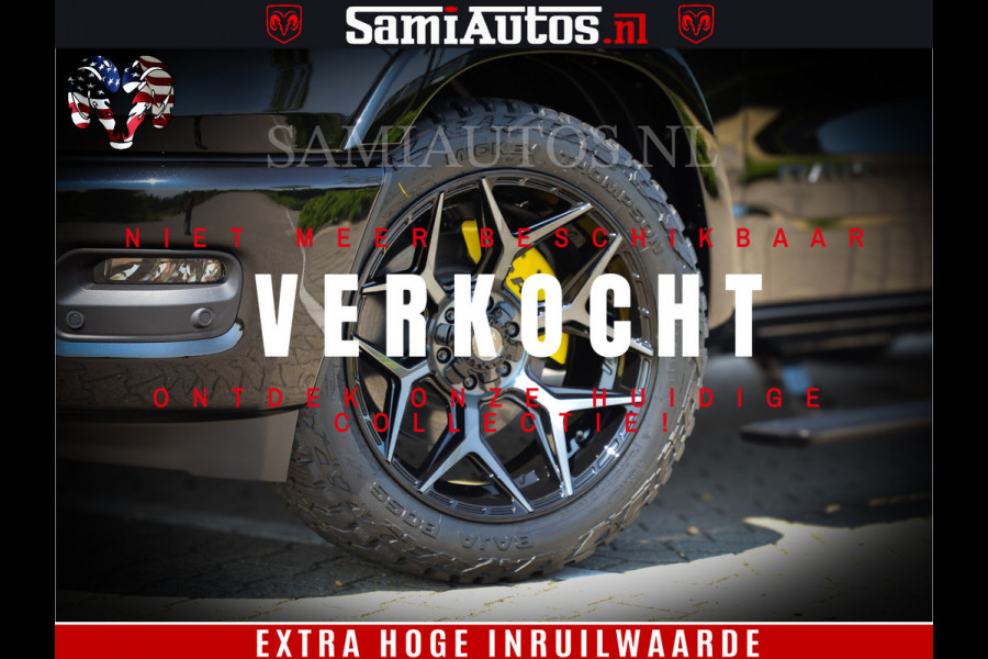Dodge Ram 1500 Limited Night High Output 540HP 706Nm | Massage + Full Option | De Meest Luxe en Volle Pick-Up in zijn Klasse | Comfortabele Dubbele Cabine met Royale 5 Zitplaatsen | BPM vrij | Nu Leverbaar uit Voorraad | Voorraad Nr 2327 - 5407