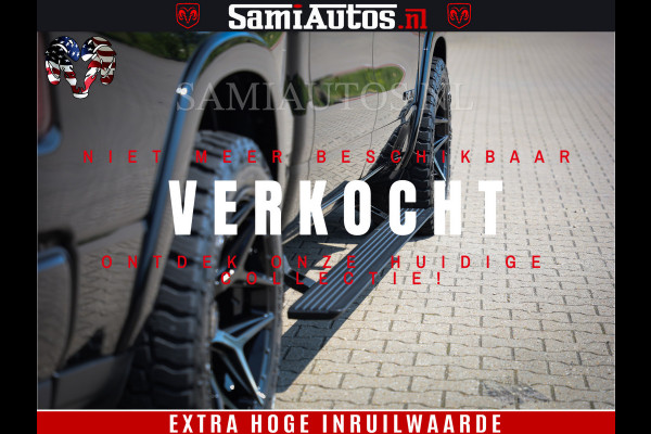 Dodge Ram 1500 Limited Night High Output 540HP 706Nm | Massage + Full Option | De Meest Luxe en Volle Pick-Up in zijn Klasse | Comfortabele Dubbele Cabine met Royale 5 Zitplaatsen | BPM vrij | Nu Leverbaar uit Voorraad | Voorraad Nr 2327 - 5407