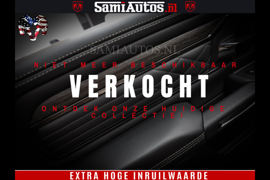 Dodge Ram 1500 Limited Night High Output 540HP 706Nm | Massage + Full Option | De Meest Luxe en Volle Pick-Up in zijn Klasse | Comfortabele Dubbele Cabine met Royale 5 Zitplaatsen | BPM vrij | Nu Leverbaar uit Voorraad | Voorraad Nr 2327 - 5407