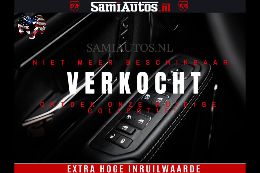 Dodge Ram 1500 Limited Night High Output 540HP 706Nm | Massage + Full Option | De Meest Luxe en Volle Pick-Up in zijn Klasse | Comfortabele Dubbele Cabine met Royale 5 Zitplaatsen | BPM vrij | Nu Leverbaar uit Voorraad | Voorraad Nr 2327 - 5407