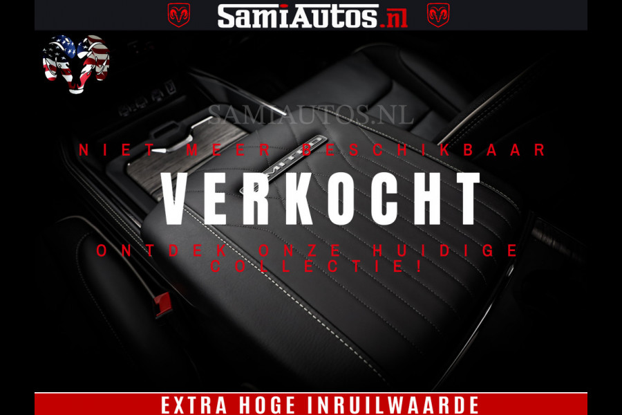 Dodge Ram 1500 Limited Night High Output 540HP 706Nm | Massage + Full Option | De Meest Luxe en Volle Pick-Up in zijn Klasse | Comfortabele Dubbele Cabine met Royale 5 Zitplaatsen | BPM vrij | Nu Leverbaar uit Voorraad | Voorraad Nr 2327 - 5407