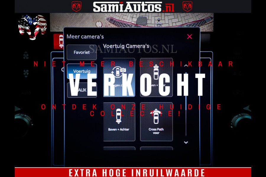 Dodge Ram 1500 Limited Night High Output 540HP 706Nm | Massage + Full Option | De Meest Luxe en Volle Pick-Up in zijn Klasse | Comfortabele Dubbele Cabine met Royale 5 Zitplaatsen | BPM vrij | Nu Leverbaar uit Voorraad | Voorraad Nr 2327 - 5407