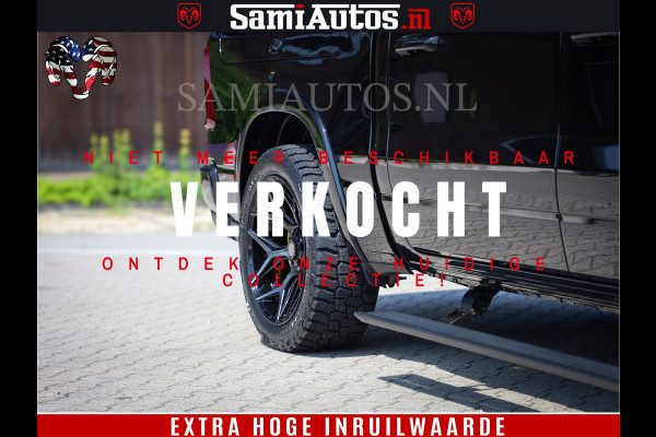 Dodge Ram 1500 Limited Night High Output 540HP 706Nm | Massage + Full Option | De Meest Luxe en Volle Pick-Up in zijn Klasse | Comfortabele Dubbele Cabine met Royale 5 Zitplaatsen | BPM vrij | Nu Leverbaar uit Voorraad | Voorraad Nr 2327 - 5407