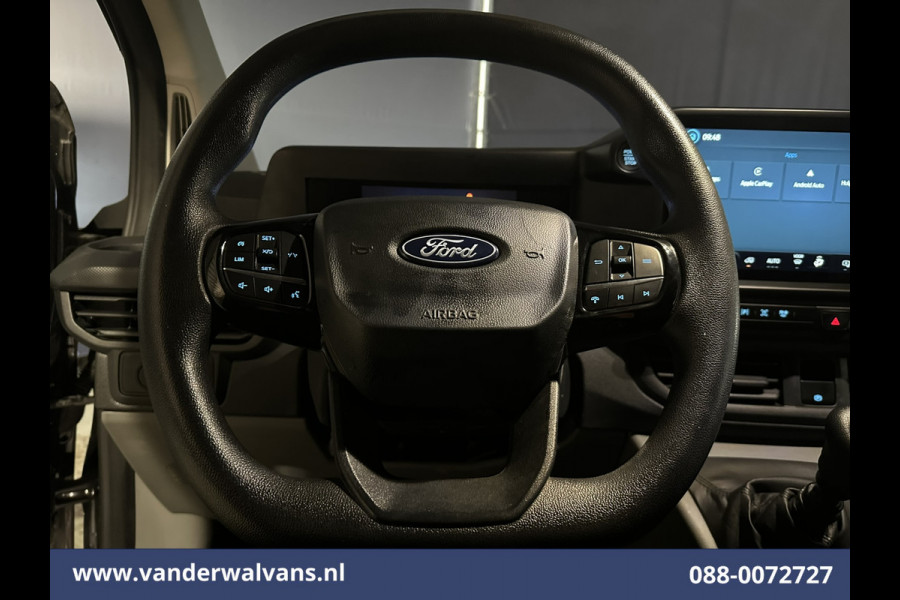 Ford Transit Custom 2.0 TDCI 136pk L2H1 Euro6 Airco | Camera | Apple Carplay | Android Auto | Cruisecontrol | LED Parkeersensoren, Verwarmde voorruit, Lane-assist, Bijrijdersbank, 2800kg trekvermogen