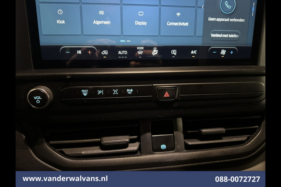 Ford Transit Custom 2.0 TDCI 136pk L2H1 Euro6 Airco | Camera | Apple Carplay | Android Auto | Cruisecontrol | LED Parkeersensoren, Verwarmde voorruit, Lane-assist, Bijrijdersbank, 2800kg trekvermogen