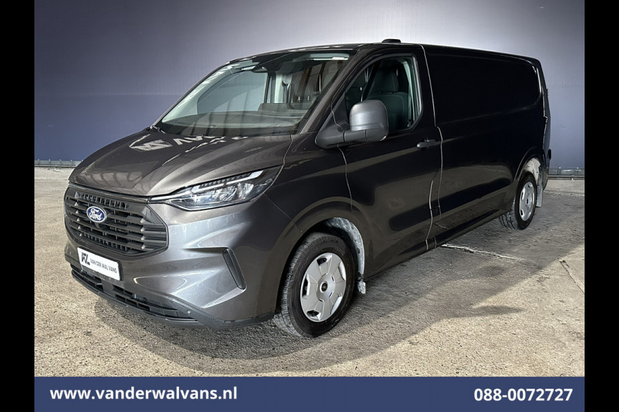Ford Transit Custom 2.0 TDCI 136pk L2H1 Euro6 Airco | Camera | Apple Carplay | Android Auto | Cruisecontrol | LED Parkeersensoren, Verwarmde voorruit, Lane-assist, Bijrijdersbank, 2800kg trekvermogen
