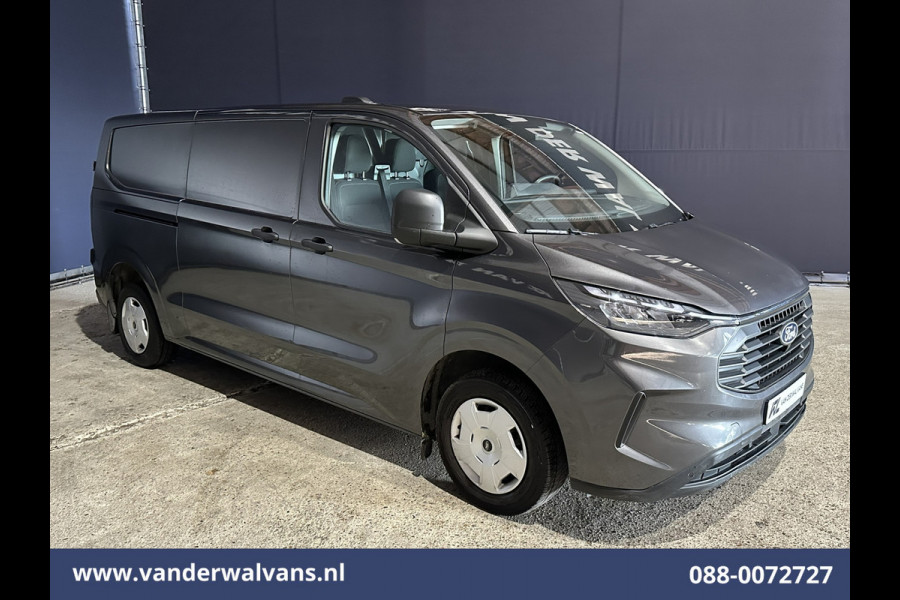 Ford Transit Custom 2.0 TDCI 136pk L2H1 Euro6 Airco | Camera | Apple Carplay | Android Auto | Cruisecontrol | LED Parkeersensoren, Verwarmde voorruit, Lane-assist, Bijrijdersbank, 2800kg trekvermogen