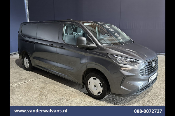 Ford Transit Custom 2.0 TDCI 136pk L2H1 Euro6 Airco | Camera | Apple Carplay | Android Auto | Cruisecontrol | LED Parkeersensoren, Verwarmde voorruit, Lane-assist, Bijrijdersbank, 2800kg trekvermogen