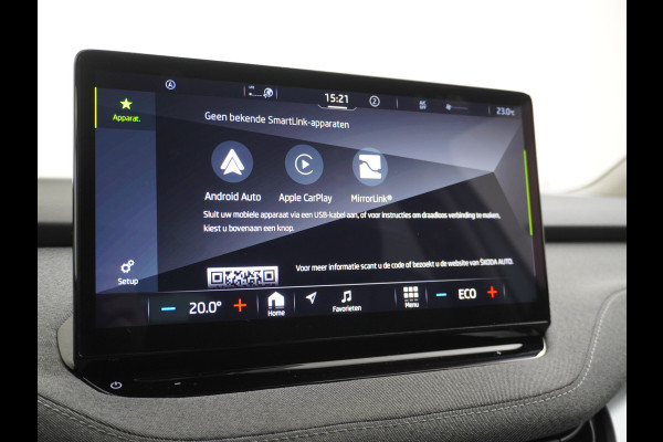 Škoda ENYAQ iV 60 180PK SOH 91% Apple Carplay Android NaviCamera 20" Matrix-Led Pdc-a+v Ecc Lmv Parkeerpakket Stoel+Stuurverwarming Comfortpakk Lichtpakket Dab Keyless advanced Bluetooth Cruise ControlRijstrooksensor Connected services Privacy Glas 1e Eigenaar Nieuwprijs €45.125 Origineel Nederlandse Auto