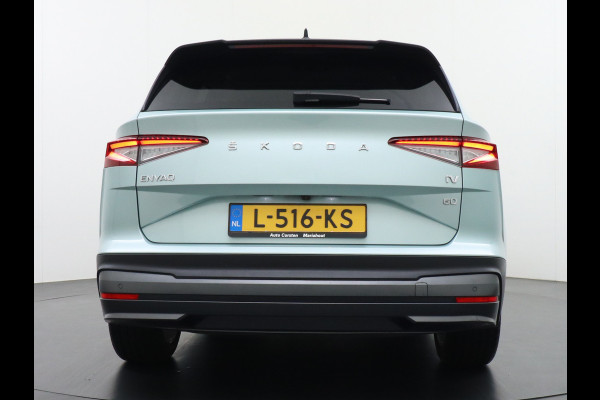 Škoda ENYAQ iV 60 180PK SOH 91% Apple Carplay Android NaviCamera 20" Matrix-Led Pdc-a+v Ecc Lmv Parkeerpakket Stoel+Stuurverwarming Comfortpakk Lichtpakket Dab Keyless advanced Bluetooth Cruise ControlRijstrooksensor Connected services Privacy Glas 1e Eigenaar Nieuwprijs €45.125 Origineel Nederlandse Auto