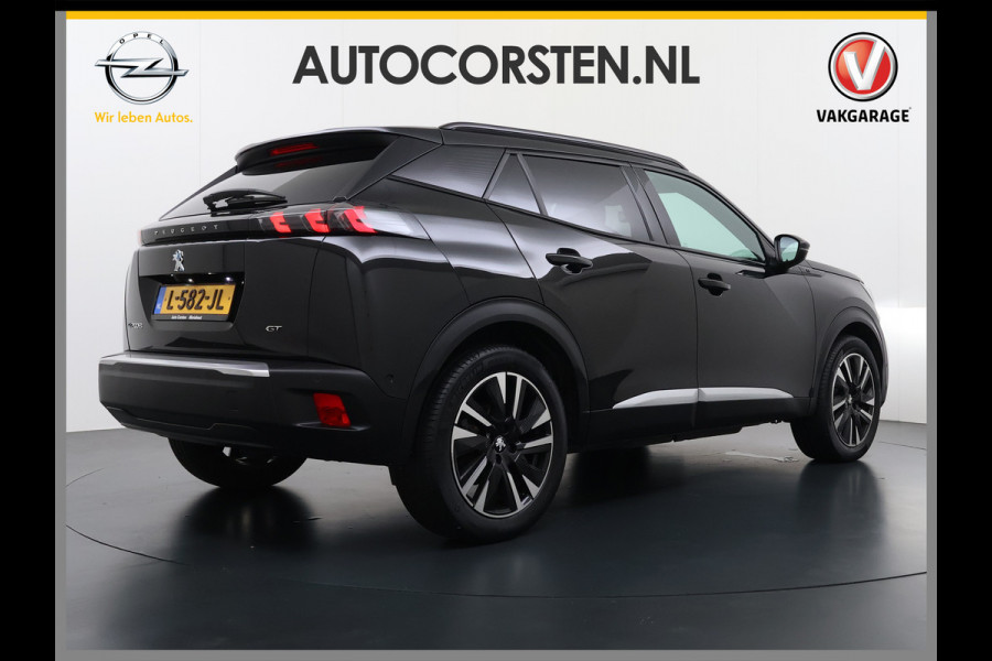 Peugeot e-2008 EV GT Pack 50kWh SOH 90% Pano-Dak+Schuifdak Apple Carplay Android Auto Navi Ecc Adap.Cruise 360°Camera Stoelverwarming Blindspot Privacy Glas Lmv 18" Lane Assist Keyless Bluetooth Pack Safety Plus 1e Eigenaar 100% Dealeronderhouden Origineel Nederlandse Auto